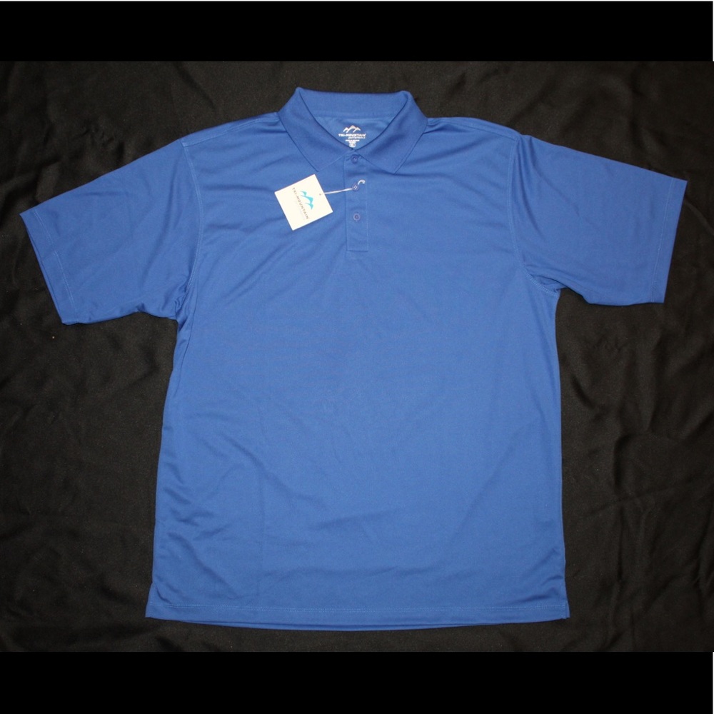 Tri-mountain Performance Mens Size XL Polo Shirt